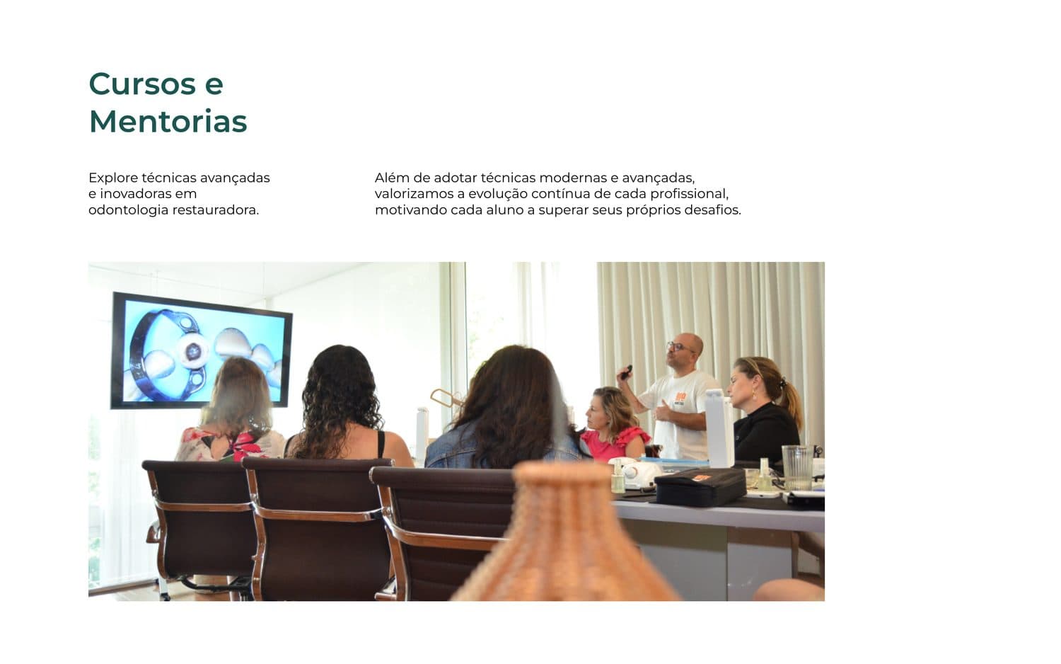 Courses & mentorships, made clear